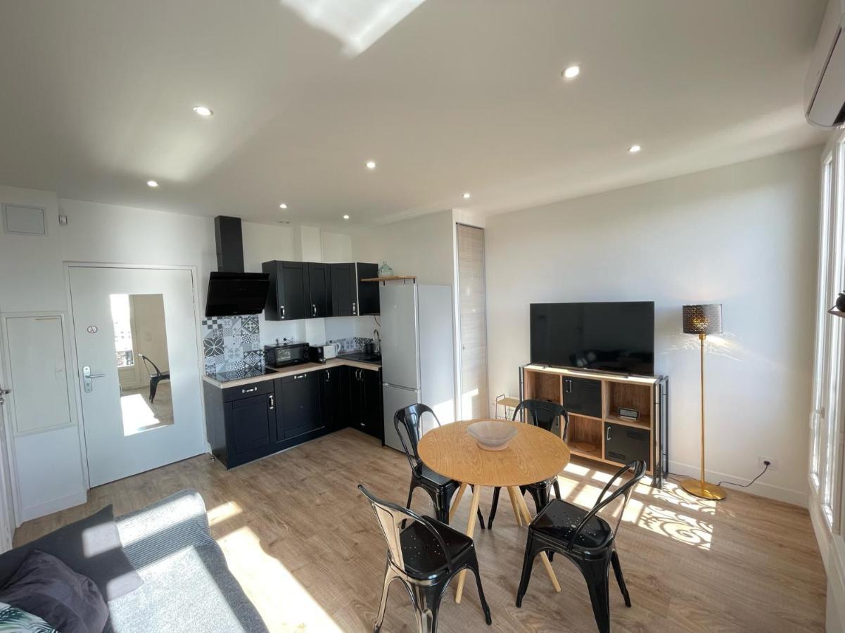 Nice Renting - Cambrai - Luxurious Sea View Terrasse - King Bed - Parking - Ac - Fully Equipped Bagian luar foto