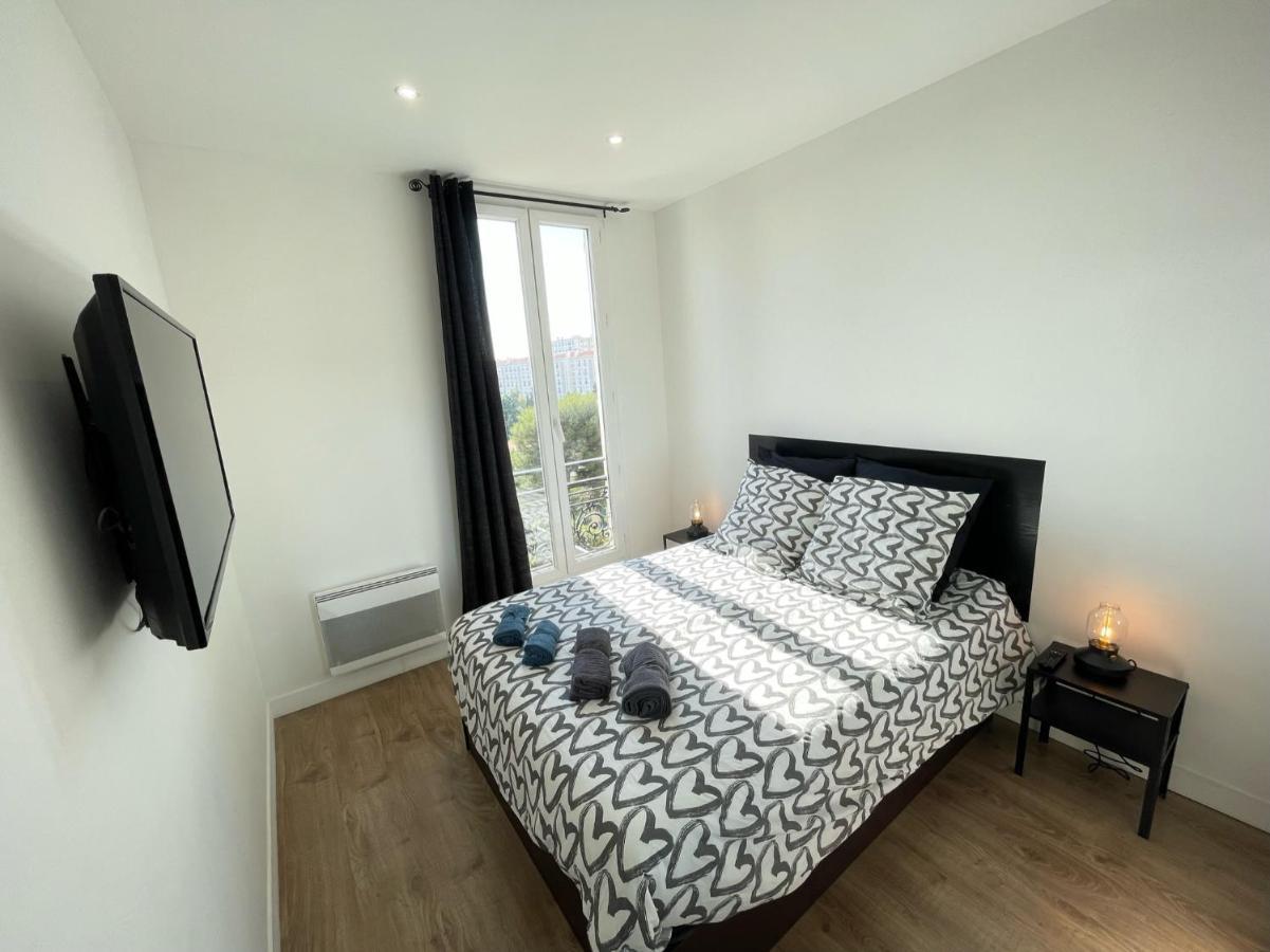 Nice Renting - Cambrai - Luxurious Sea View Terrasse - King Bed - Parking - Ac - Fully Equipped Bagian luar foto